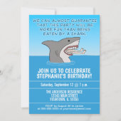 Lustiges gegessen von einem einladung (Vorderseite)