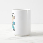 Lustiges Gehirn lädt... Bitte warten Kaffeetasse (Mittel)