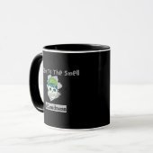 Lustiges Gehirndesign Tasse (Vorderseite Links)