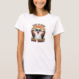 Lustiges Geist-“Boo Sheet”-Halloween T-Shirt