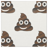 lustiges gekackt Emoji-Stoff Stoff (Nahaufnahme)