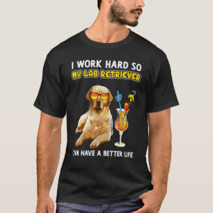 Lustiges Gelbes Lab-Shirt Labrador Retriever Fan T-Shirt