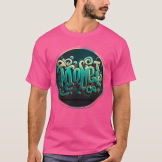 Lustiges Geld-Graffiti-Design T-Shirt