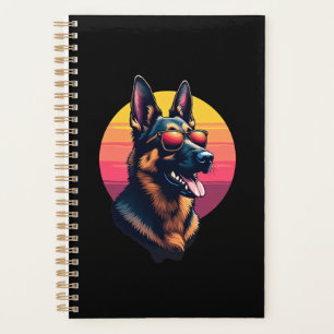 Lustiges German Shepherd Hund Design Art Kostüm Ou Planer