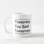 Lustiges Geschäfts-Kaffee-Tassen Kaffeetasse (Links)