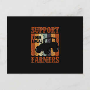 Lustiges Geschenk Bauer Hühnerhof Ziegenfarm Gesch Postkarte
