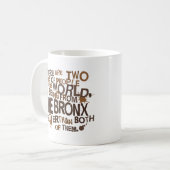 (Lustiges) Geschenk Bronx Kaffeetasse (Vorderseite Links)