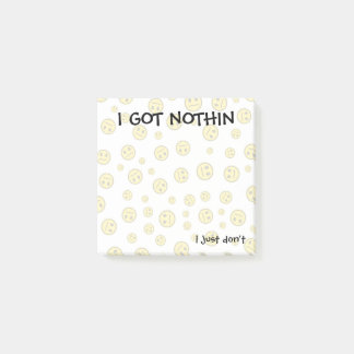 Lustiges Geschenk für Arbeitskollegen | Um Himmels Post-it Klebezettel