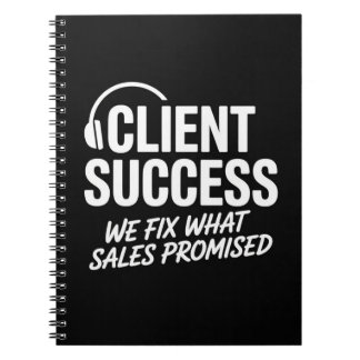 Lustiges Geschenk für Client Success Manager Notizblock