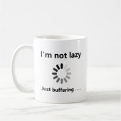 Lustiges Geschenk für Coder | Anpassbarer Lade-Spr Kaffeetasse (Links)