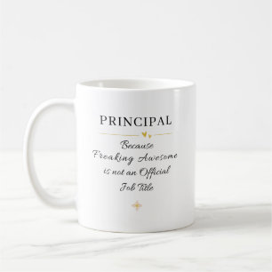 Lustiges Geschenk für den Schulleiter Kaffeetasse