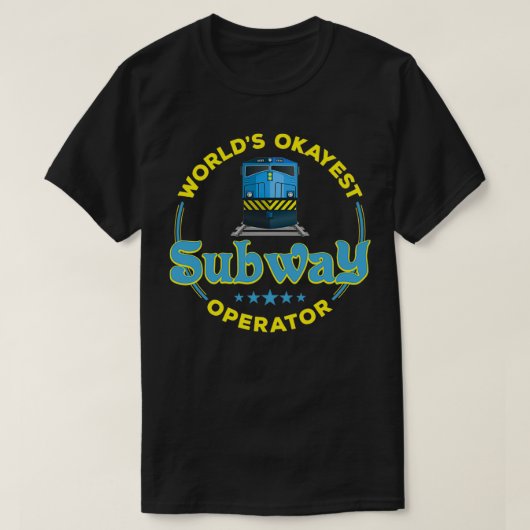 lustiges Geschenk für den U-Bahn-Operator T-Shirt (Design vorne)
