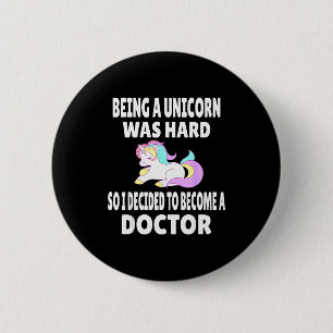Lustiges Geschenk für Doktoranden zum Abschluss de Button