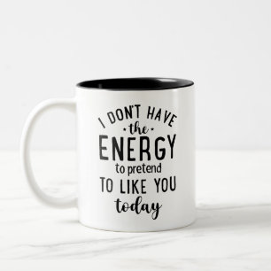 Lustiges Geschenk für eine Beziehung, ich habe ein Zweifarbige Tasse