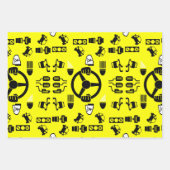Lustiges Geschenk für Fahrlehrer Geschenkpapier Set (Vorderseite)