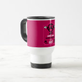 Lustiges Geschenk für Fahrlehrer Reisebecher (Vorderseite Links)