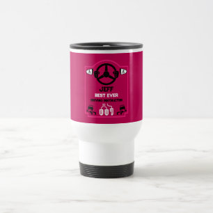 Lustiges Geschenk für Fahrlehrer Reisebecher