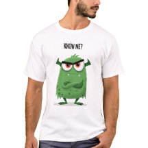 Lustiges Geschenk für grumpy grünen Monster Charak