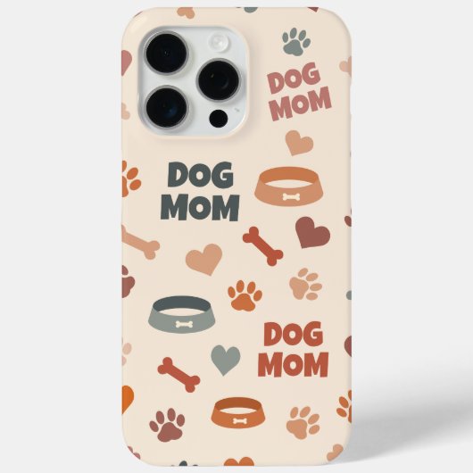 Lustiges Geschenk für Hunde-Mama Case-Mate iPhone Hülle (Rückseite)