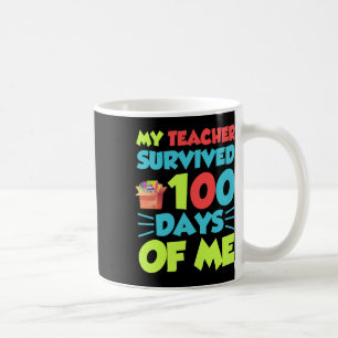 Lustiges Geschenk für Jungen Mädchen Kinder 100 Ta Kaffeetasse