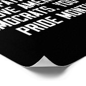Lustiges Geschenk für Männer Frauen Kinder Poster (Ecke)