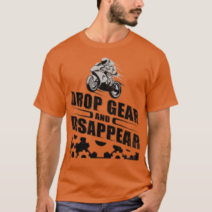 Lustiges Geschenk für Motorradfahrer für Motorrad T-Shirt