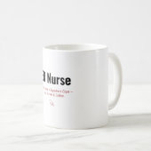 Lustiges Geschenk für Notfallkrankenschwester — Ic Kaffeetasse (VorderseiteRechts)