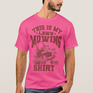 Lustiges Geschenk für Rasenmähen Süße Liebe zum G T-Shirt