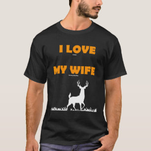 Lustiges Geschenk Ich liebe es, wenn meine Frau mi T-Shirt