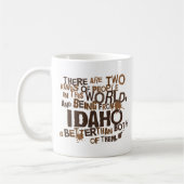 (Lustiges) Geschenk Idahos Kaffeetasse (Links)