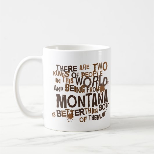 (Lustiges) Geschenk Montanas Kaffeetasse (Links)