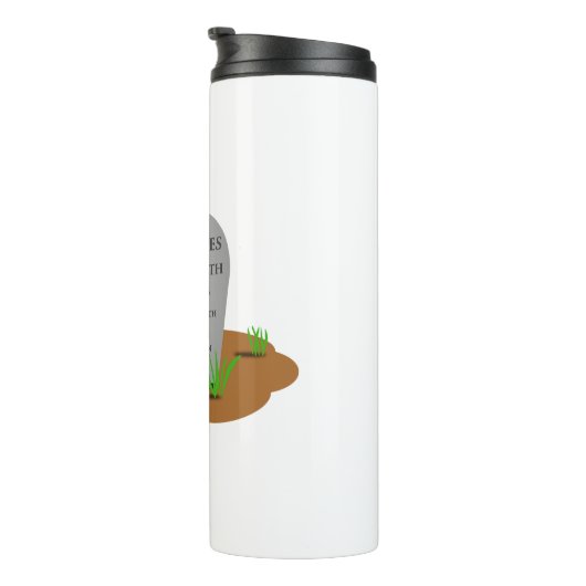 lustiges Geschenk Thermosbecher (Nach rechts gedreht)