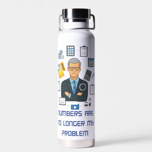 Lustiges Geschenk Wasserflasche für Rentner-Buchha Trinkflasche