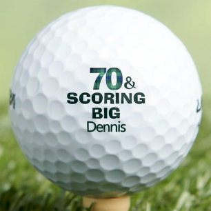 Lustiges Geschenk zum 70. Geburtstag für Opa Scori Golfball