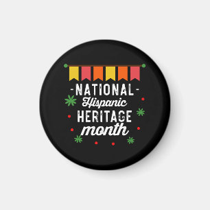 Lustiges Geschenk zum National Hispanic Heritage M Magnet