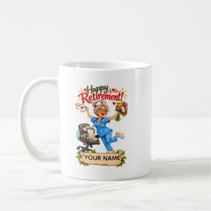 Lustiges Geschenk zur Pensionierung für Krankensch Kaffeetasse