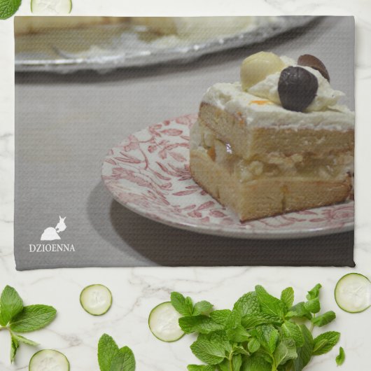 Lustiges Geschirrtuch (Gefaltet)