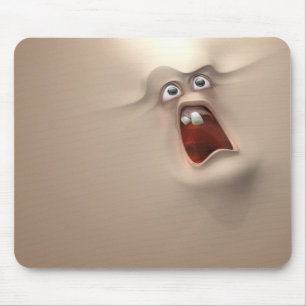 lustiges Gesicht 3d Mousepad