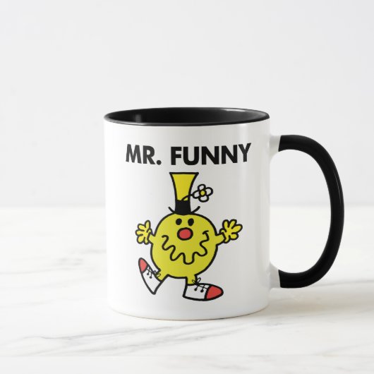 Lustiges Gesicht Herr-Funny | Tasse (Rechts)
