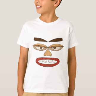 Lustiges Gesicht Kinder T-Shirt - Spielgesicht 