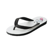 lustiges Gesicht Kinderbadesandalen (Schrägansicht)