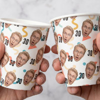 Lustiges Gesicht Personalisierte Foto-Party