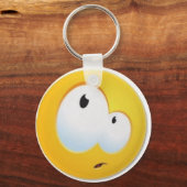 lustiges Gesicht Schlüsselanhänger (Vorderseite)