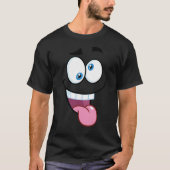 lustiges Gesicht T-Shirt (Vorderseite)