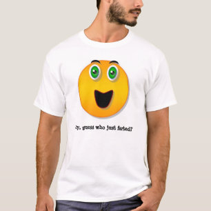 Lustiges Gesicht - Vermutung die T - Shirt