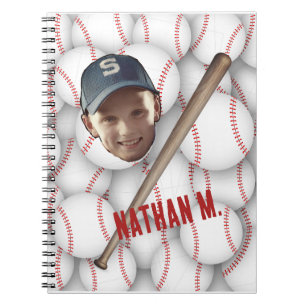 Lustiges Gesicht   Zurück zur Schule Foto Name Bas Notizblock