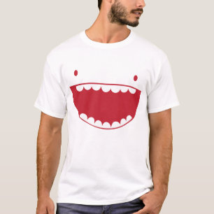 Lustiges Gesichts-Lächeln T-Shirt
