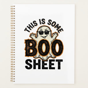 Lustiges Gespenst Boo Sheet Vintage Halloween-Shir Planer