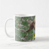 Lustiges Gespräch zu mir bin ich aller Ohr-Beagle Kaffeetasse (Links)