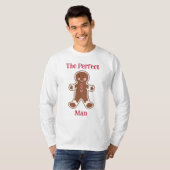 Lustiges Gingerbread Man T-Shirt (Vorne ganz)